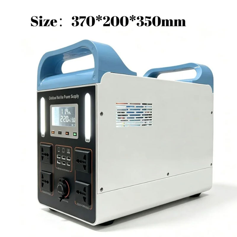 600W Portable Power Station 55 - đánh giá và giá Solar Emergency Charger