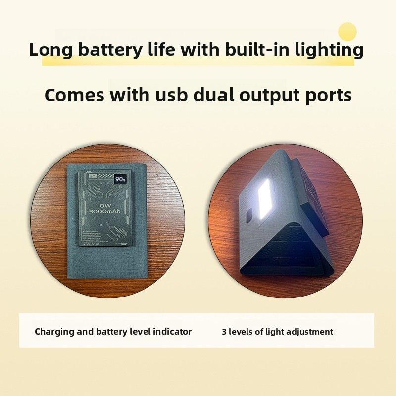 Foldable Solar Panel Charger P - đánh giá và giá Solar Emergency Charger