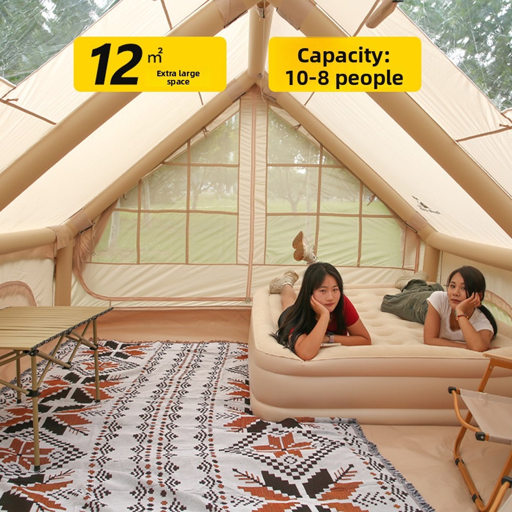Large Inflatable Camping tent  - đánh giá và giá Emergency Mylar Tent