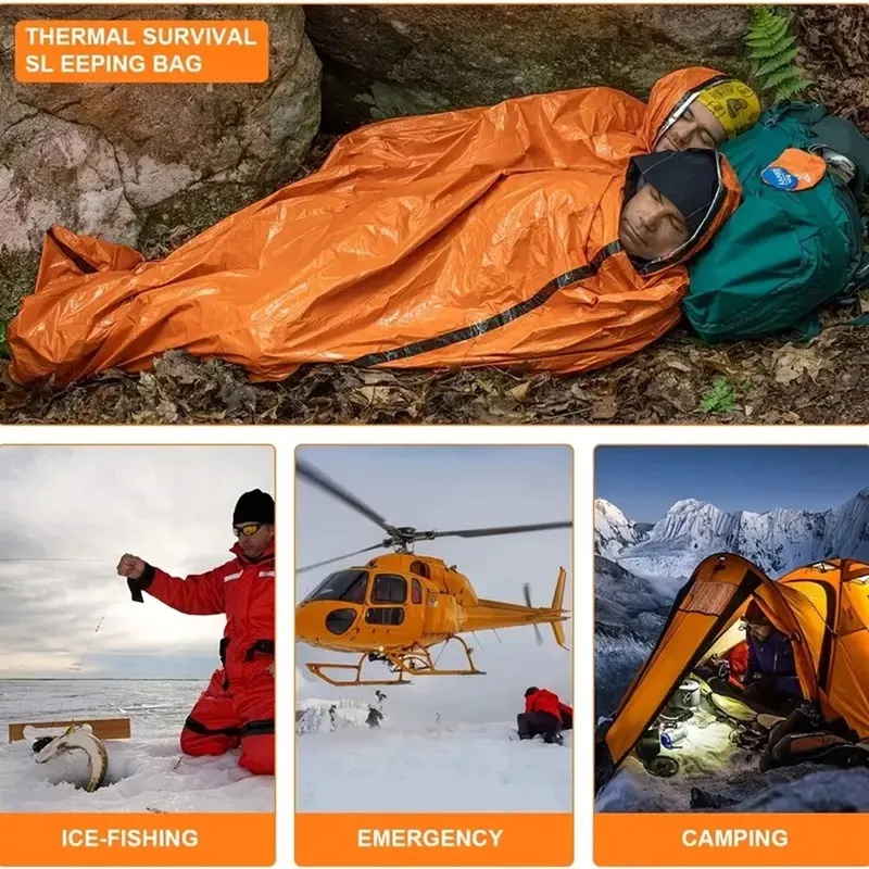Emergency Sleeping Bag Ultra W - đánh giá và giá Emergency Mylar Tent