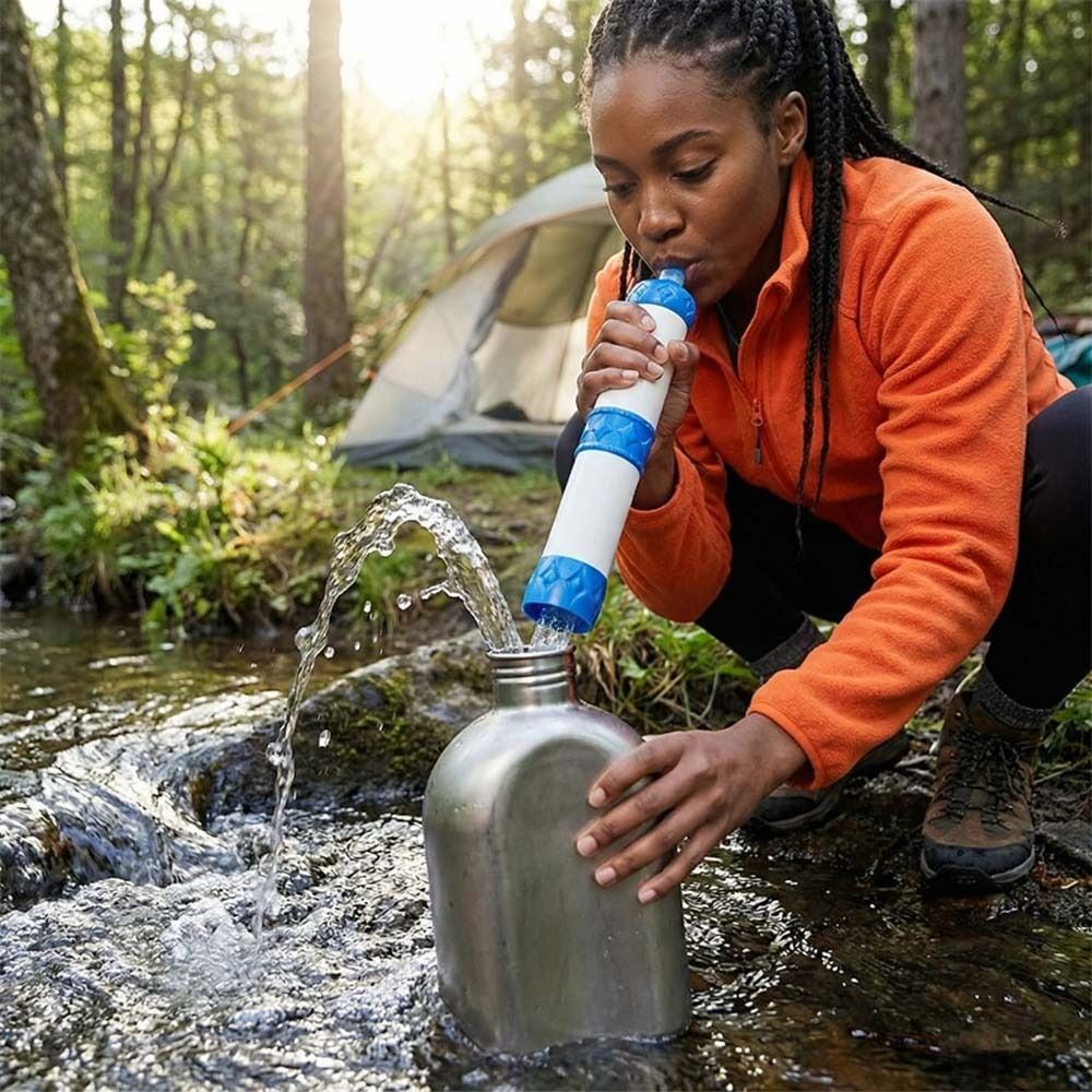 Mini Mini Water Filter Straw S - đánh giá và giá Water Purification Straw
