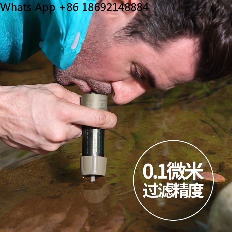 Outdoor water purification str - đánh giá và giá Water Purification Straw