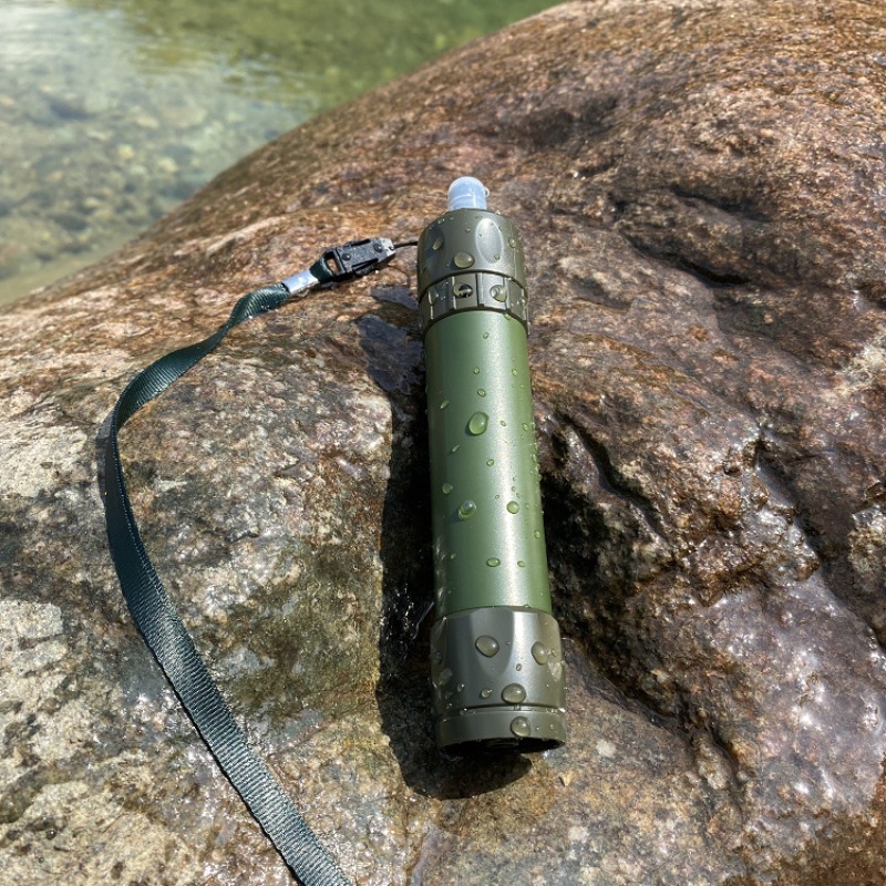 2pcs Emergency survival filter - đánh giá và giá Water Purification Straw