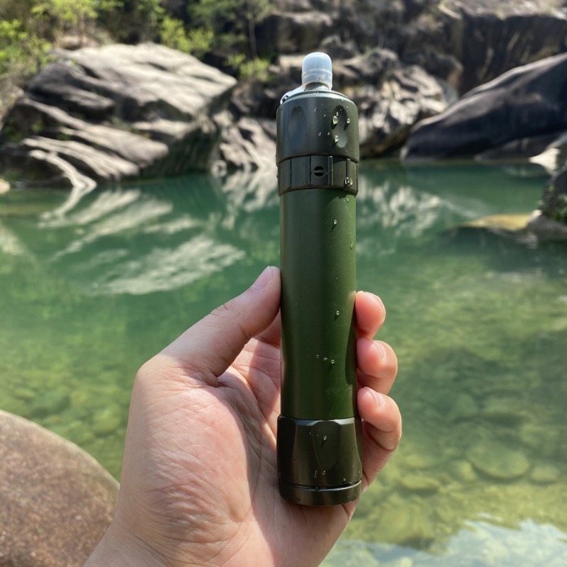 2pcs Emergency survival filter - đánh giá và giá Water Purification Straw